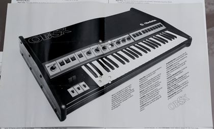Oberheim-Performance System OB8 etc leaflets